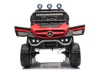 Mamido Detské elektrické autíčko Mercedes-Benz Unimog S 4x4 červené