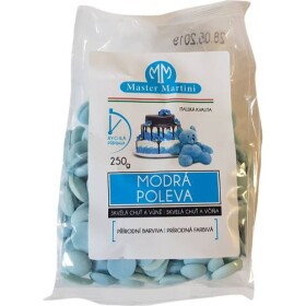 Modrá poleva 250 g - Master Martini - Master Martini