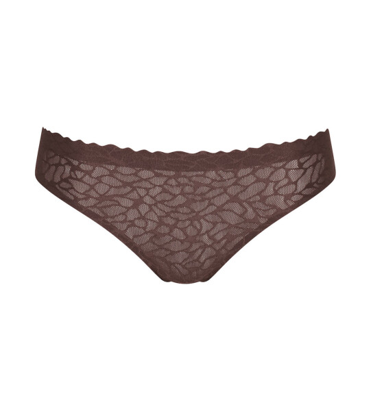 Dámske nohavičky SLOGGI ZERO FEEL LACE 2.0 Brazil Panty hnedé BROWN