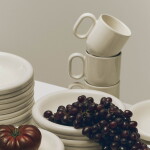 HAY Hrnček Barro Off White – sada 2 ks