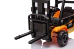 Mamido Detský elektrický vysokozdvižný vozík JCB žltý