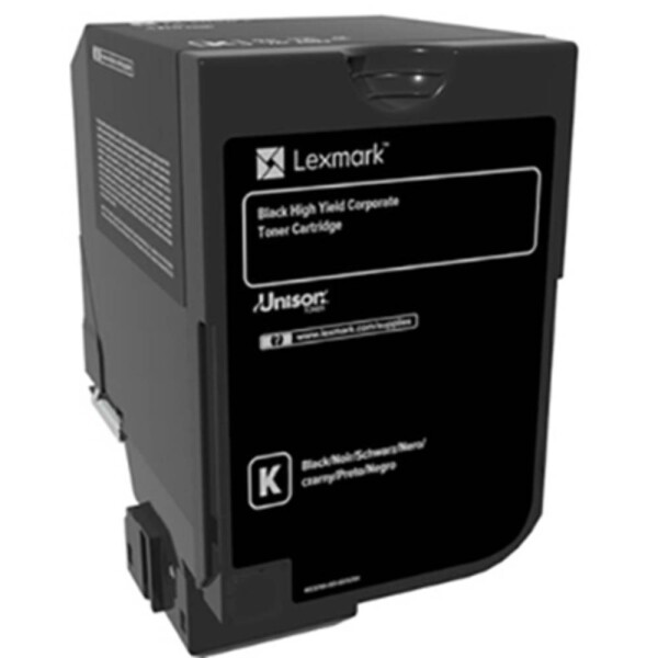 Lexmark 74C2HKE toner originál čierna Maximálny rozsah stárnek 20000 Seiten; 74C2HKE