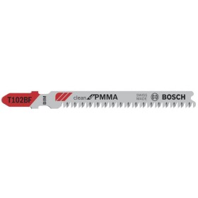 Bosch Accessories 2608636781 T 102 BF jigsaw blade Clean for PMMA 5 ks; 2608636781 - Bosch Pílové listy Clean for PMMA, T 102 BF, 5 ks