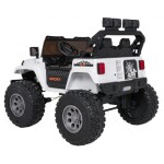 Mamido Elektrické autíčko Extreme Sport 4x4 s premenlivou veľkosťou bielej