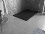 MEXEN - Otto obdĺžniková sprchová vanička SMC 80 x 70, čierna 4N707080