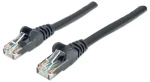 Intellinet U/UTP Cat6 čierna / Patch kábel / 0,5 m / RJ-45 (342032)