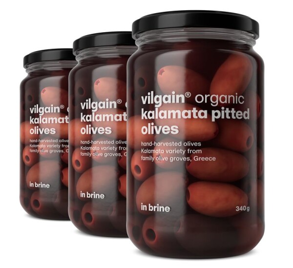 Vilgain Olivy BIO – 6× kalamata 340 g