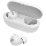 QCY T17 biela / BT slúchadlá do uší s mikrofónom / Bluetooth 5.1 / s dobíjacím boxom (T17 white)