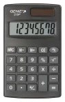 Genie 215 P čierna / Kalkulačka / vreckový / 8miestna / napájanie batérie / solárne (12630)