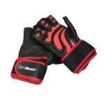 Fitness Rukavice Arnold - GymBeam (L, červená) (4392-1-L- červeno-čierne)