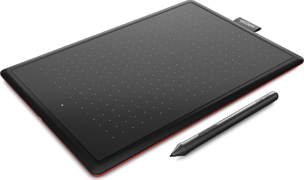 Wacom Wacom One by Small tablet graficzny Čierny 2540 lpi 152 x 95 mm USB