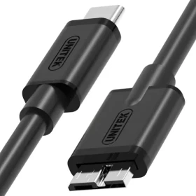 Unitek Y-C475BK čierna / Kábel USB / USB-C (M) - Micro-USB B (M) / 1 m (Y-C475BK)