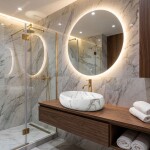 REA - Umývadlo na dosku Linda Lava 48,5x34 REA-U8695