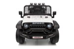 Mamido Mamido Elektrické autíčko Speed Offroad biele | 4x45W | EVA kolesá | 12V 7Ah | EKO koža