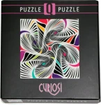 CURIOSI Štvorcové puzzle Q Shake: Vzor II