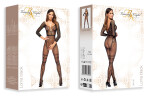 Bodystocking Lorna black - BEAUTY NIGHT FASHION černá S/L