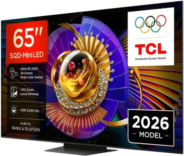 65" TCL 65C7L čierna / Televízia / SQD-Mini LED / 144Hz / Google TV / DVB-T2/C/S2 (65C7L)