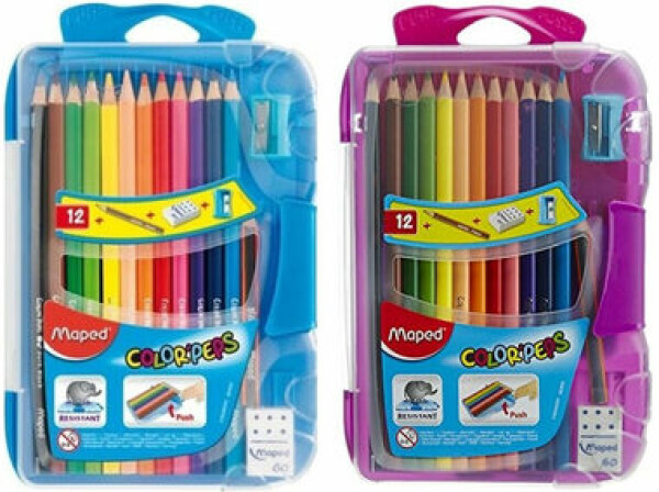 Maped Pastelky trojhranné Color#39;Peps SMART Box 12ks (25660)