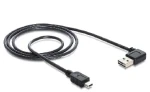 DeLock kábel Easy USB 2.0 A samec / pravouhlý USB 2.0 mini samec / 1 m (83378)