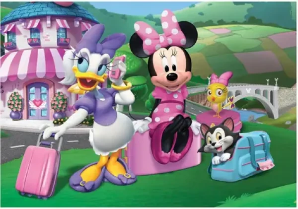 Clementoni 20287 Puzzle Minnie a Daisy na dovolenke 30 dielikov