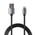 2GO Luxury / Nabíjací a dátový kábel / USB - Lightning / kovové konektory / 1 m (795810)