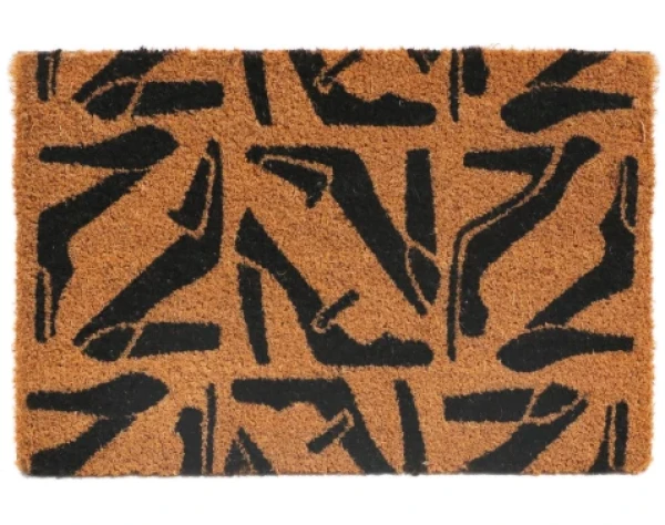 Rohožka Dámske topánky 40x60 cm, béžová%