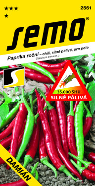 SEMO Paprika ročná DAMIÁN chili červená