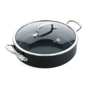 GreenPan Kastról s nepriľnavým keramickým povrchom s pokrievkou Barcelona Pro 30 cm čierna (CC005329-001)