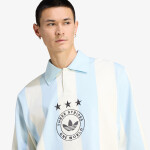 Tričko adidas Graphic Long Sleeve Polo Shirt Ice Blue S