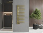 MEXEN - Neptún vykurovací rebrík/radiátor 1200 x 500 mm, 360 W, zlatá W101-1200-500-00-50