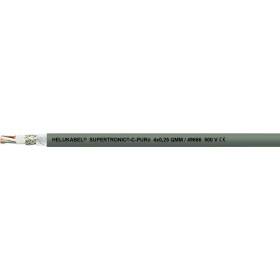 HELU 49672 vedenie ťažnej reťaze S-TRONIC-C-PURö 18 x 0.25 mm² sivá 100 m; 49672