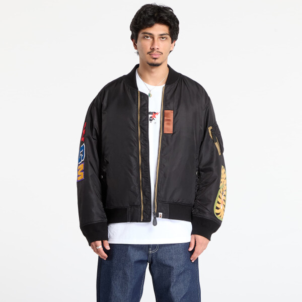 Bunda A BATHING APE Shark Ma-1 Black L