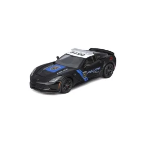 Maisto Design Authority - 2015 Corvette Z06 Police čierna