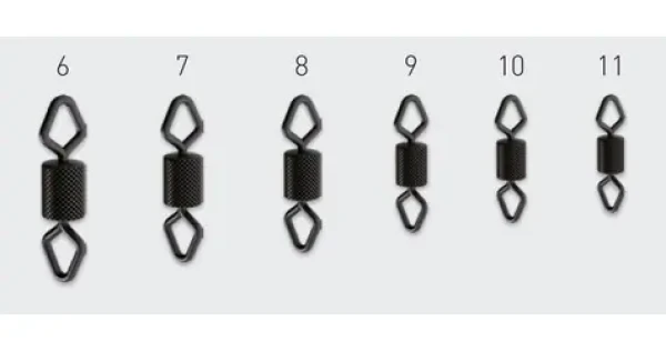 Suretti Rolling Diamond vrúbkovaný veľ. 7 / Obratlík / rybárske montáže