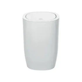 Spirella PURE odpadkový kôš 4 L biely / plast (7610583182531)