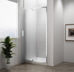 POLYSAN - EASY otočné sprchové dvere 880-1020, sklo BRICK EL1738