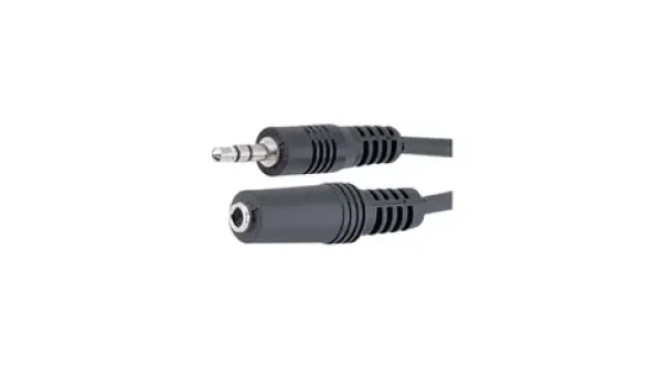 Goobay 50090 predlžovací audio kábel 3-pin 3.5 mm jack 5 m (4040849500909)