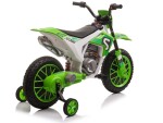 Mamido Mamido Detská elektrická motorka XMX616 zelená | EVA kolesá | 12V 7Ah