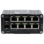Exsys EX-62035MPoE-SFP-8+2-portowy przemysłowy gigabitowy miniPrepínač SFP PoE+ zarządzany przez Internet