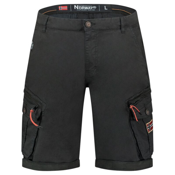 Geografické Nórsko Parento DB 317 M Šortky SY1692H/GN-Black 2XL