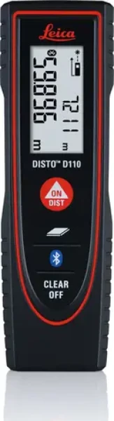 Leica Disto D110 červená / laserový diaľkomer / IP54 / až 60m (808088)