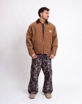 Carhartt WIP OG Detroit Jacket WIP H Brown/Tobacco stone canvas M