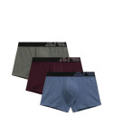 Boxerky Atlantic 3MH-226/25 A'3 S-2XL zeleno-maroun-modrá XL