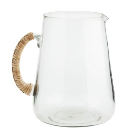 MADAM STOLTZ Sklenený džbán Bamboo 3 l