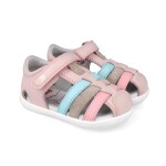 Dievčenské barefoot sandále CASUAL COTTON Biomecanics 262325-C779 - 26