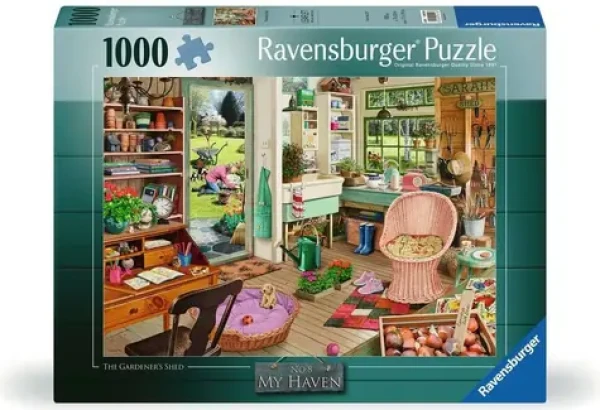 Ravensburger Puzzle My Haven č.8: Záhradníkova kôlňa