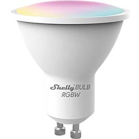 Shelly Duo RGBW GU10 LED žiarovka En.trieda 2021: G (A - G) Wi-Fi; Shelly DUO GU10 RGBW