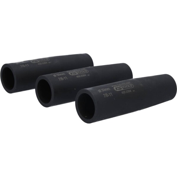 Súprava centrovacích skrutiek kolies a ochranného puzdra, 7/8"x11G, Ø30,0 mm, 2 ks KS Tools 450.0377; 450.0377