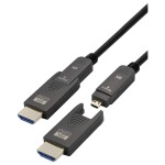 Maxtrack HDMI prepojovací kábel 30 m čierna C504-50ML 8K UHD HDMI kábel; C504-50ML