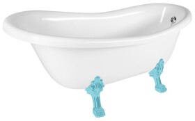 POLYSAN - RETRO voľne stojaca vaňa 157x76,5x73cm, biela 72683